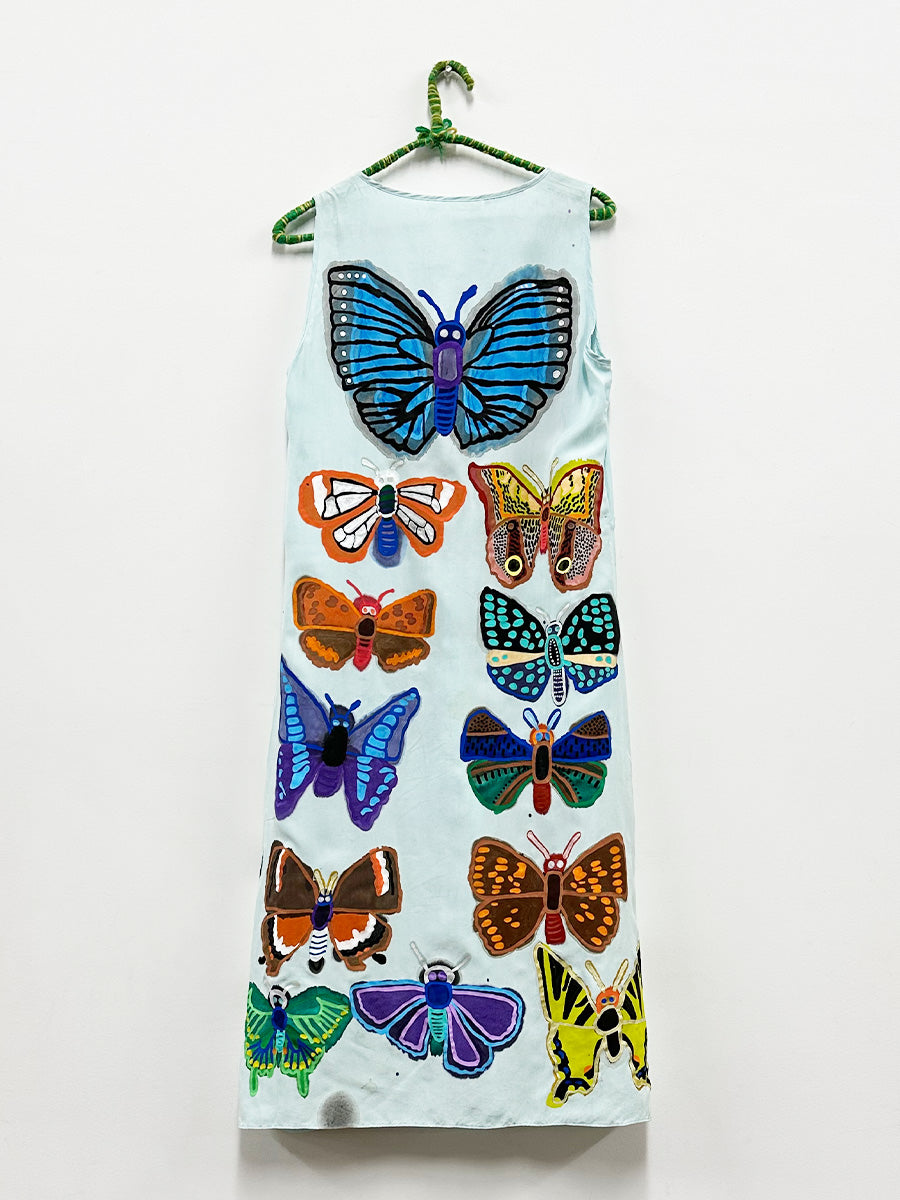 James Freid Butterfly Dress