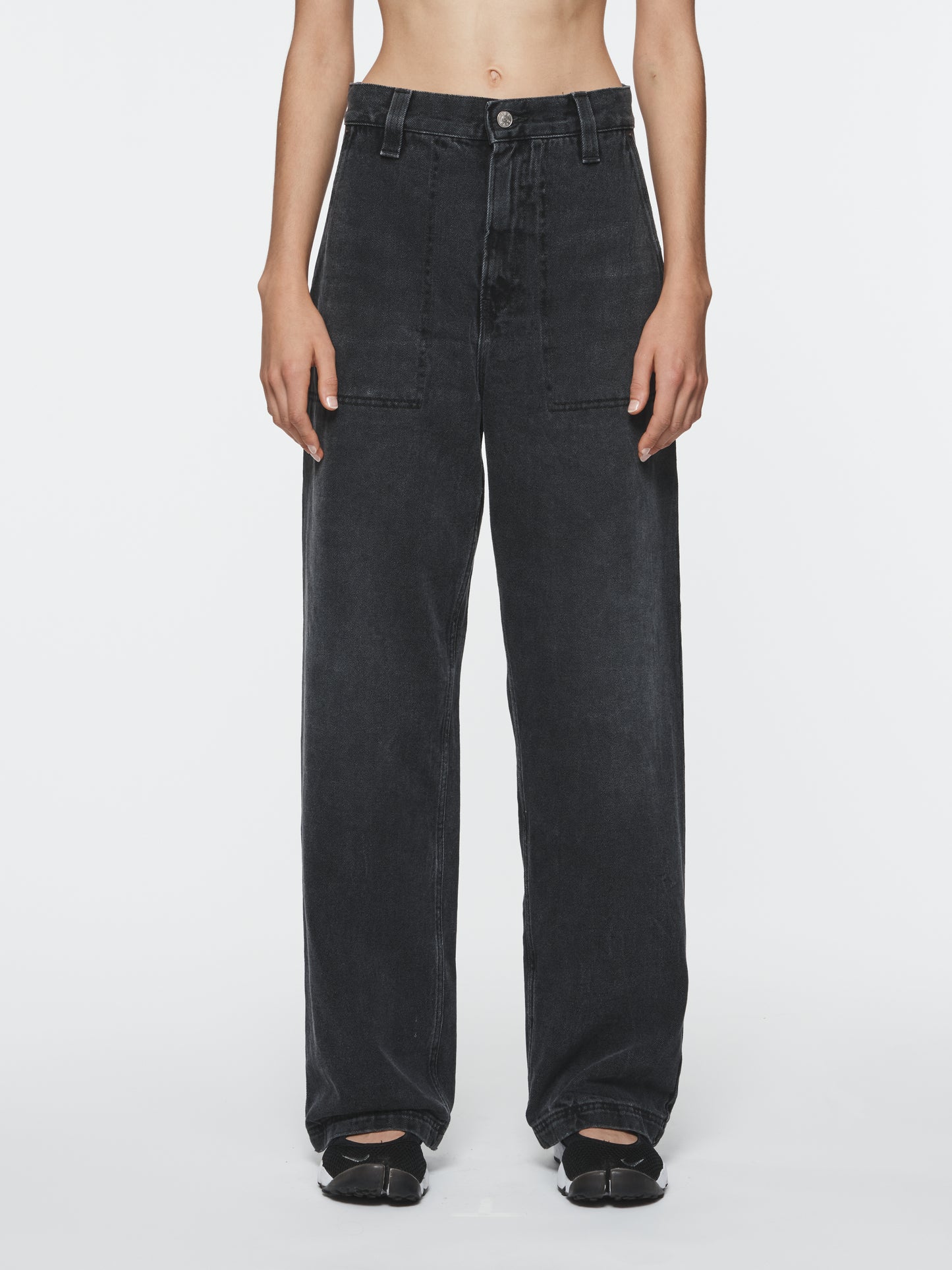 Denim Carpenter in Stone Black