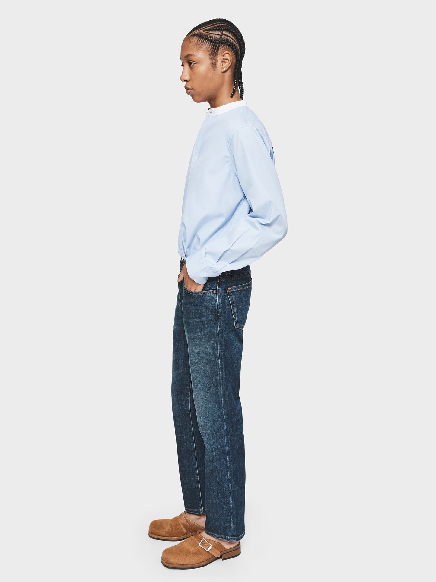 495 Jean in Worn Dark