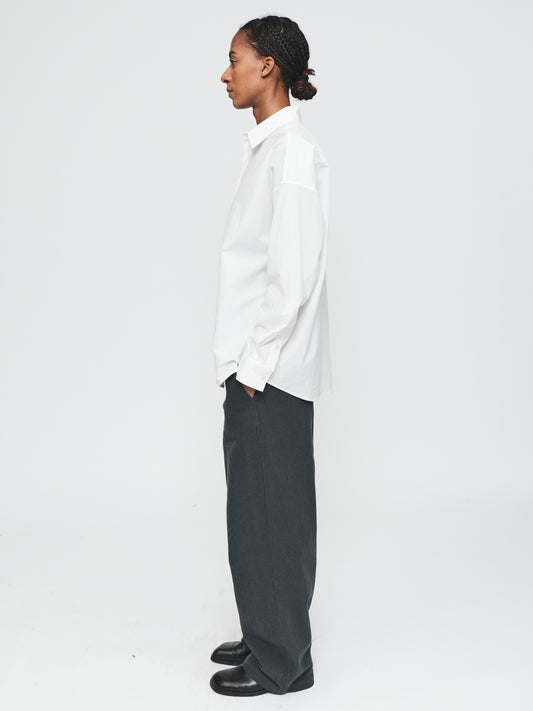 Clean Uniform Shirt in White