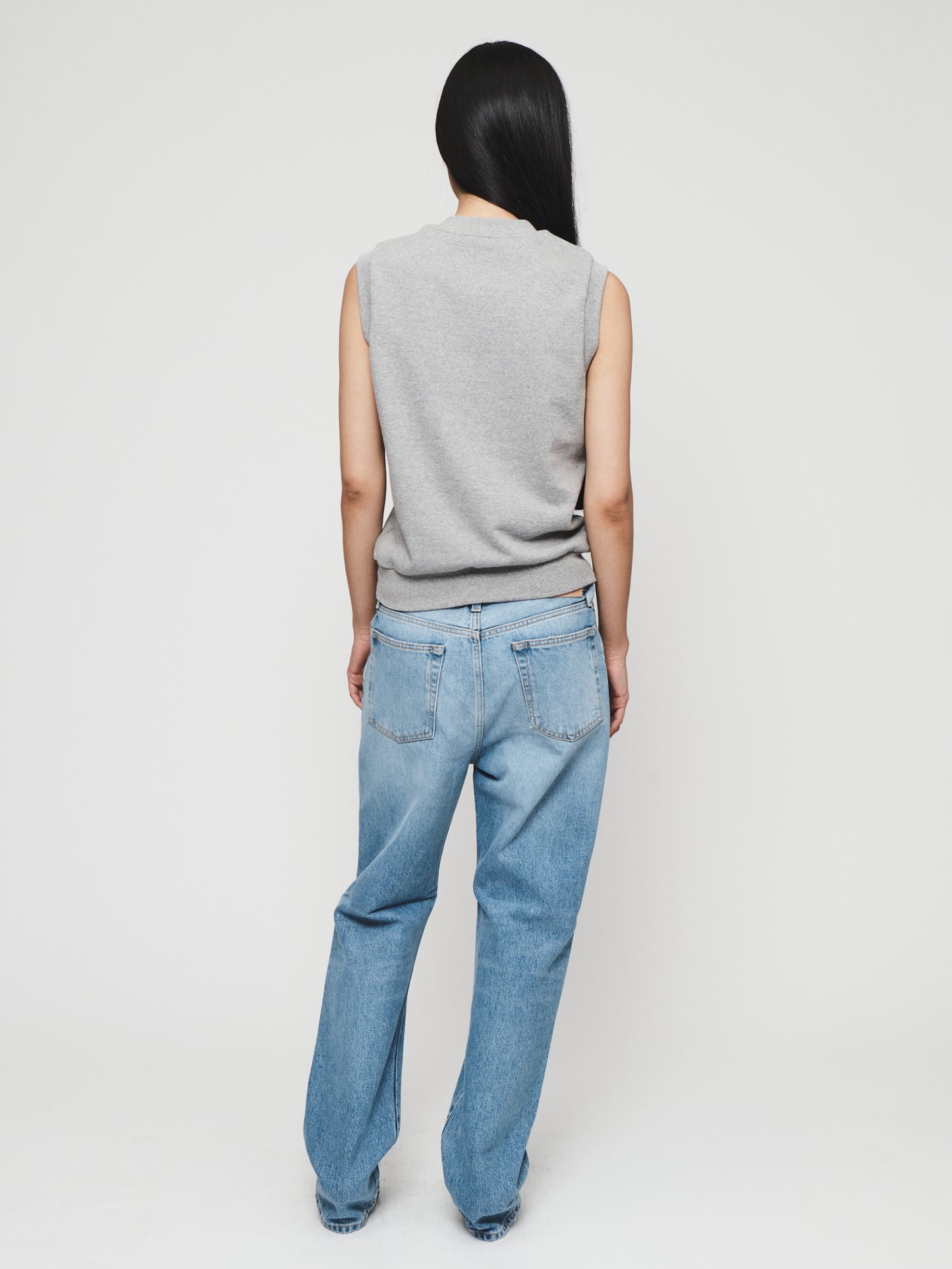 Torn Relaxed Straight in Torn True Blue