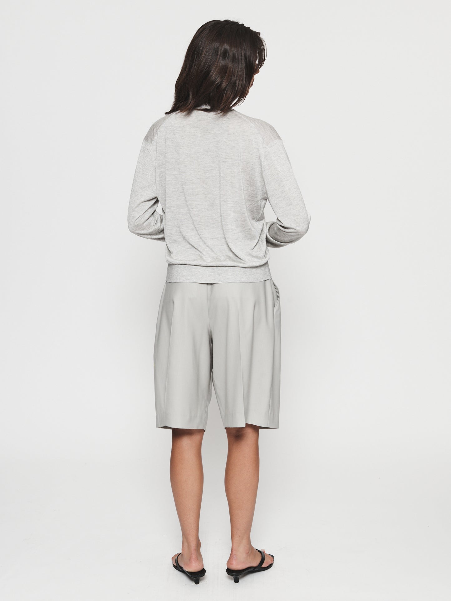 3-Pleat Short Cement