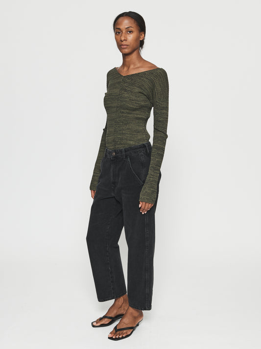 Painter Jean Faded Black