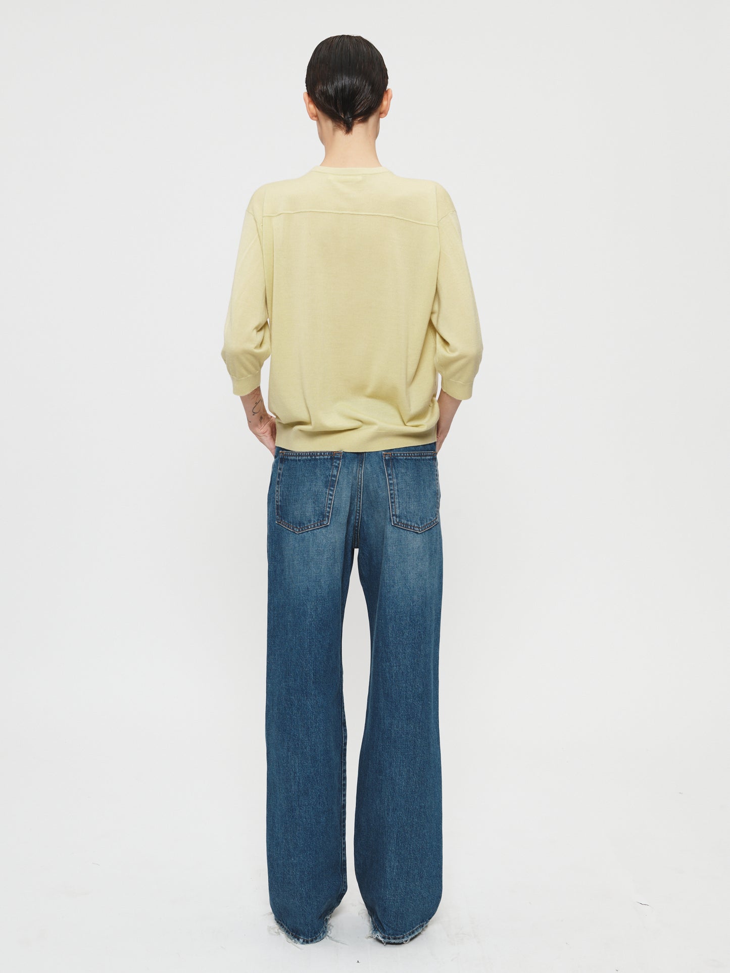 Wide Jean Aqua Blue