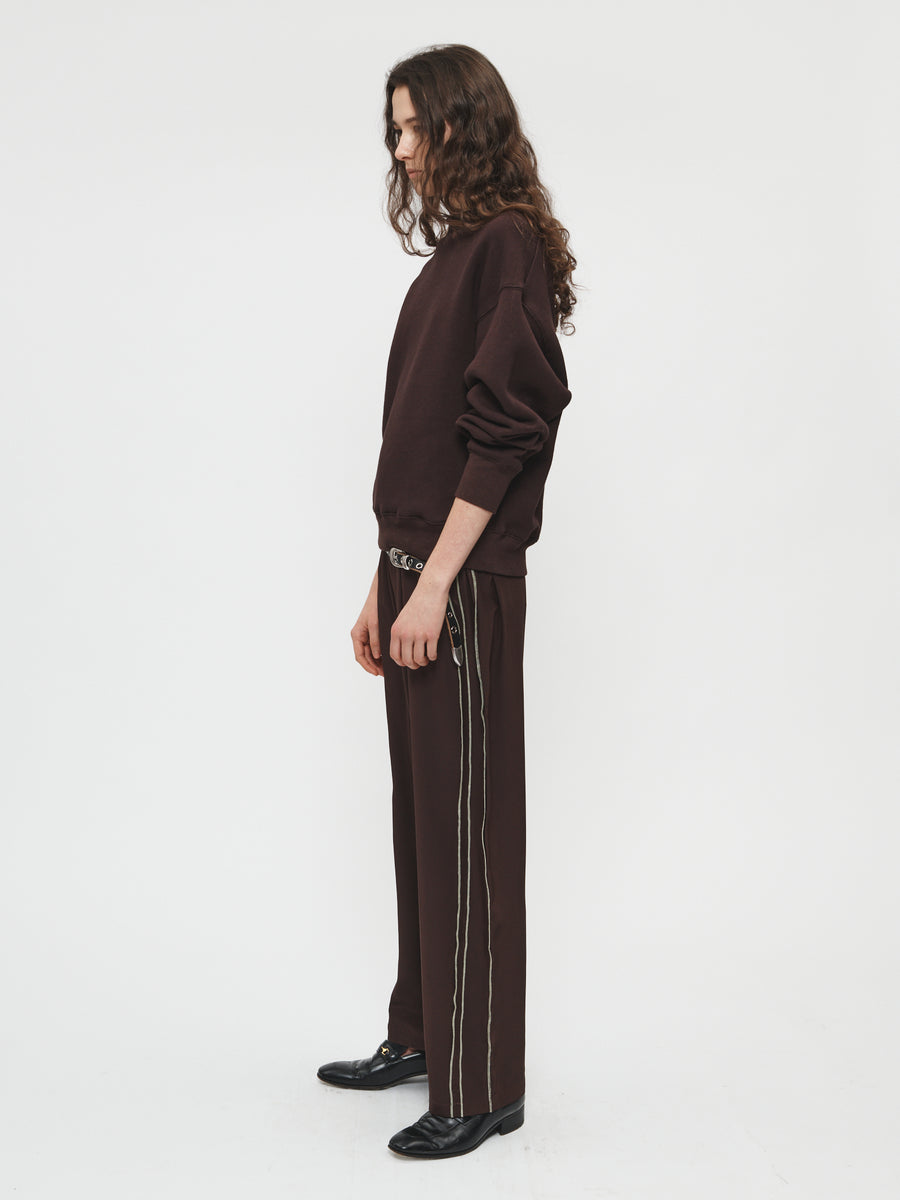 Contrast Overlock Pull-On Pant – 6397