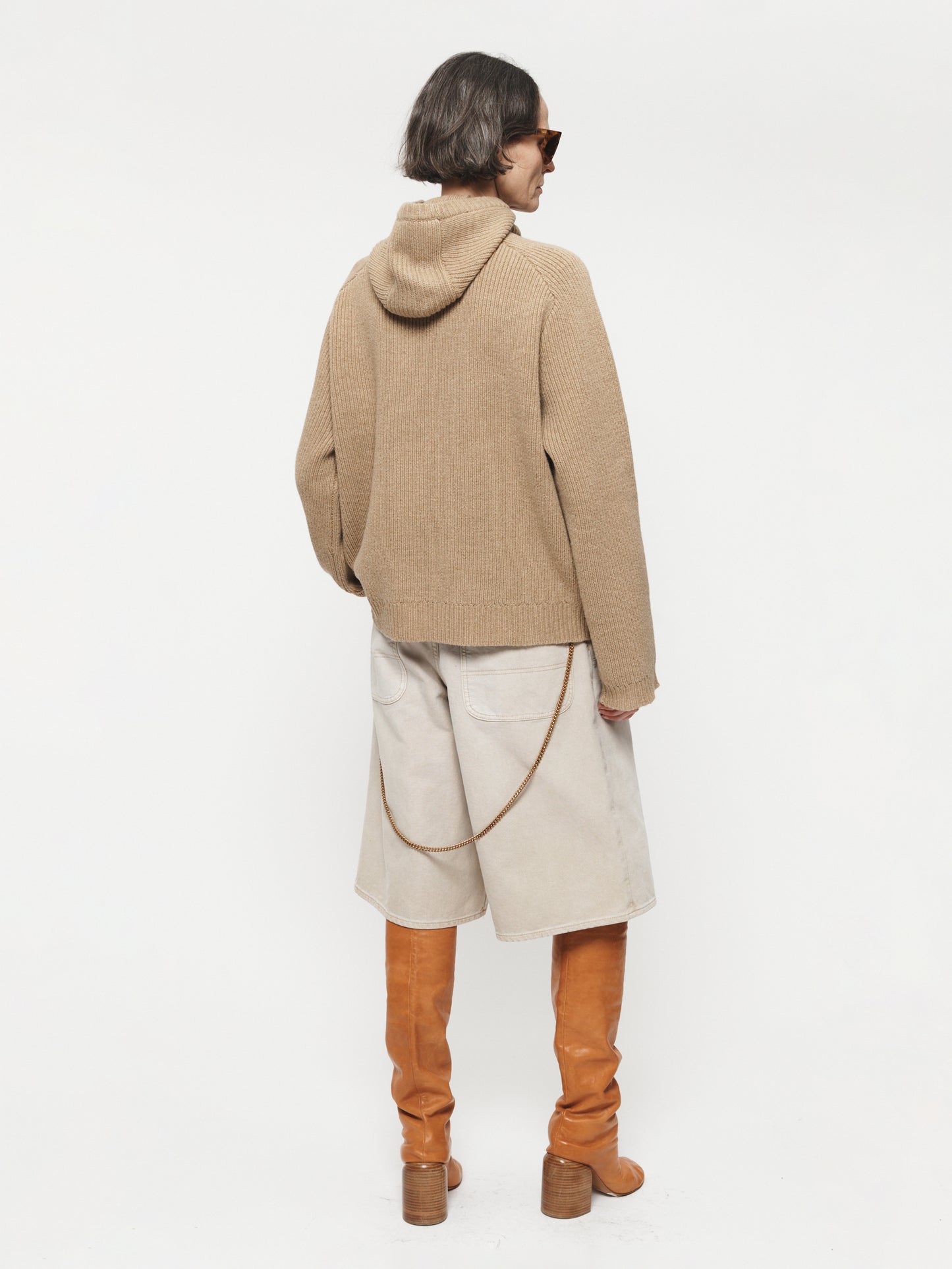 Snood Sweater Camel