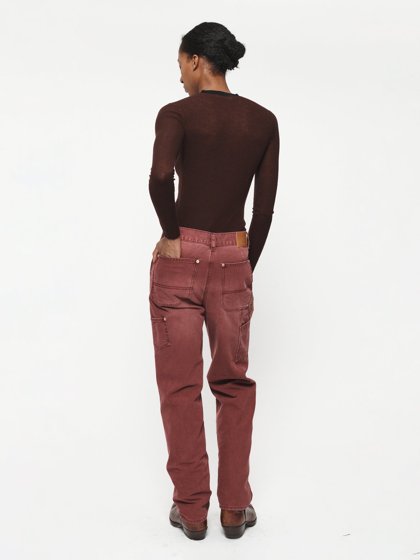 Canvas Double Knee Pomegranate