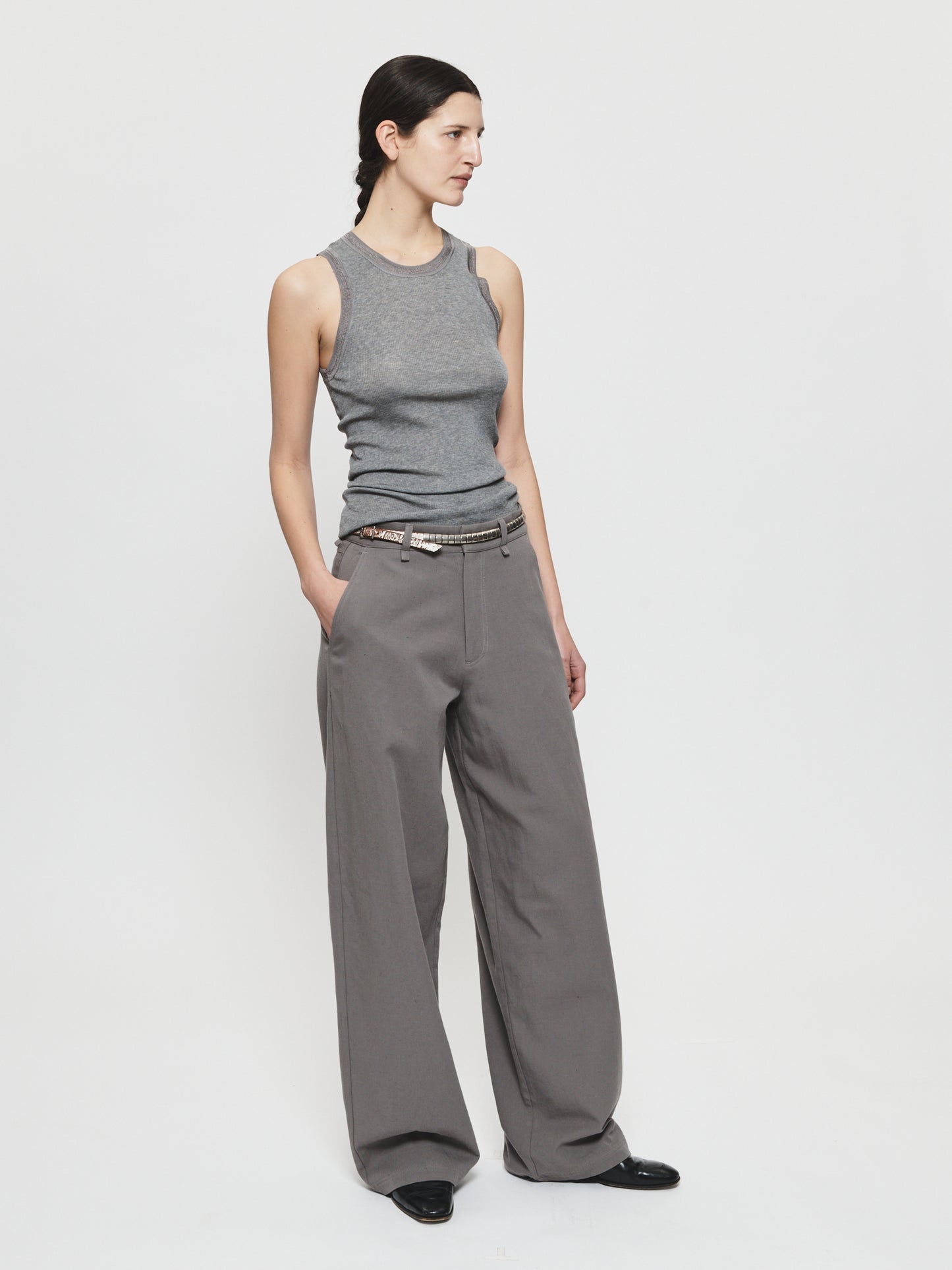 Roomy Trouser Asphalt
