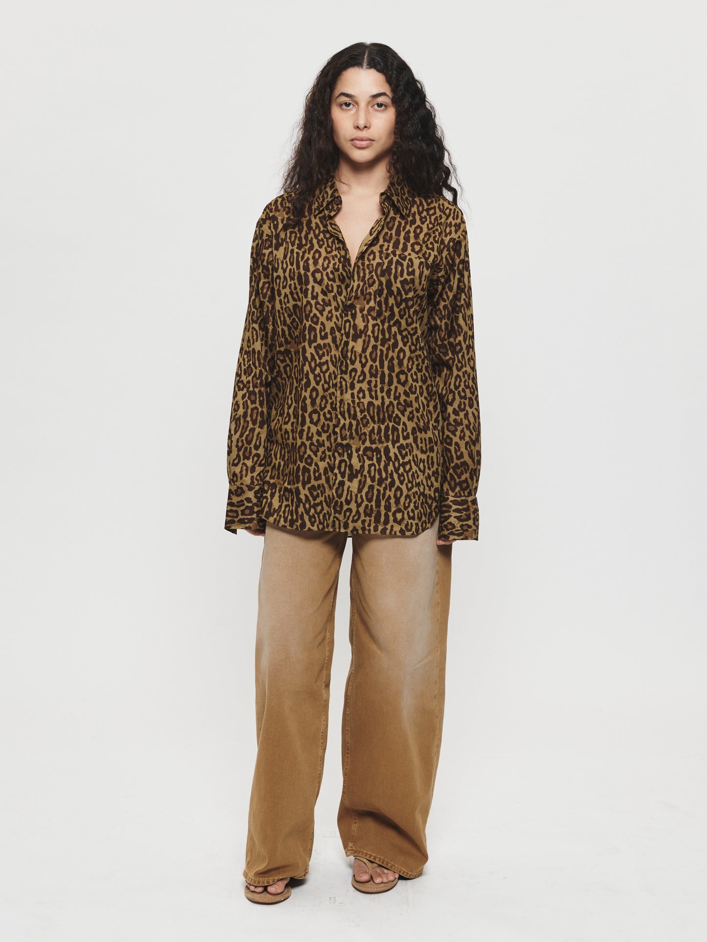 Man Shirt Leopard