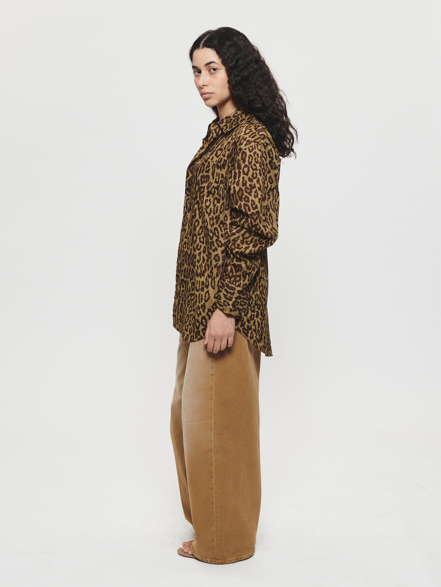 Man Shirt Leopard