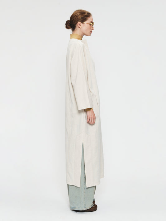 Minimalist Kaftan in Natural