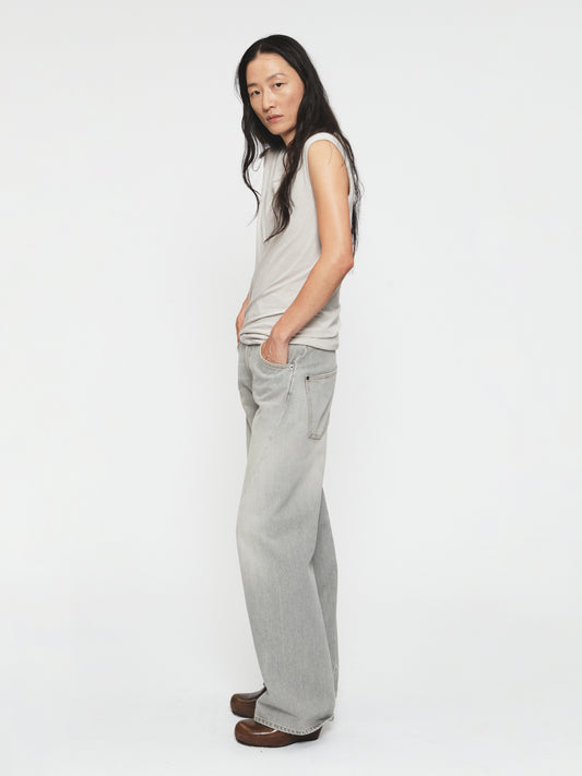 Big Twisted Seam Jean Light Tinted Grey