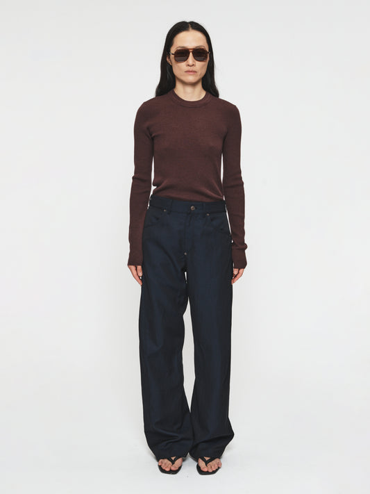 Twisted Seam Pant Ink