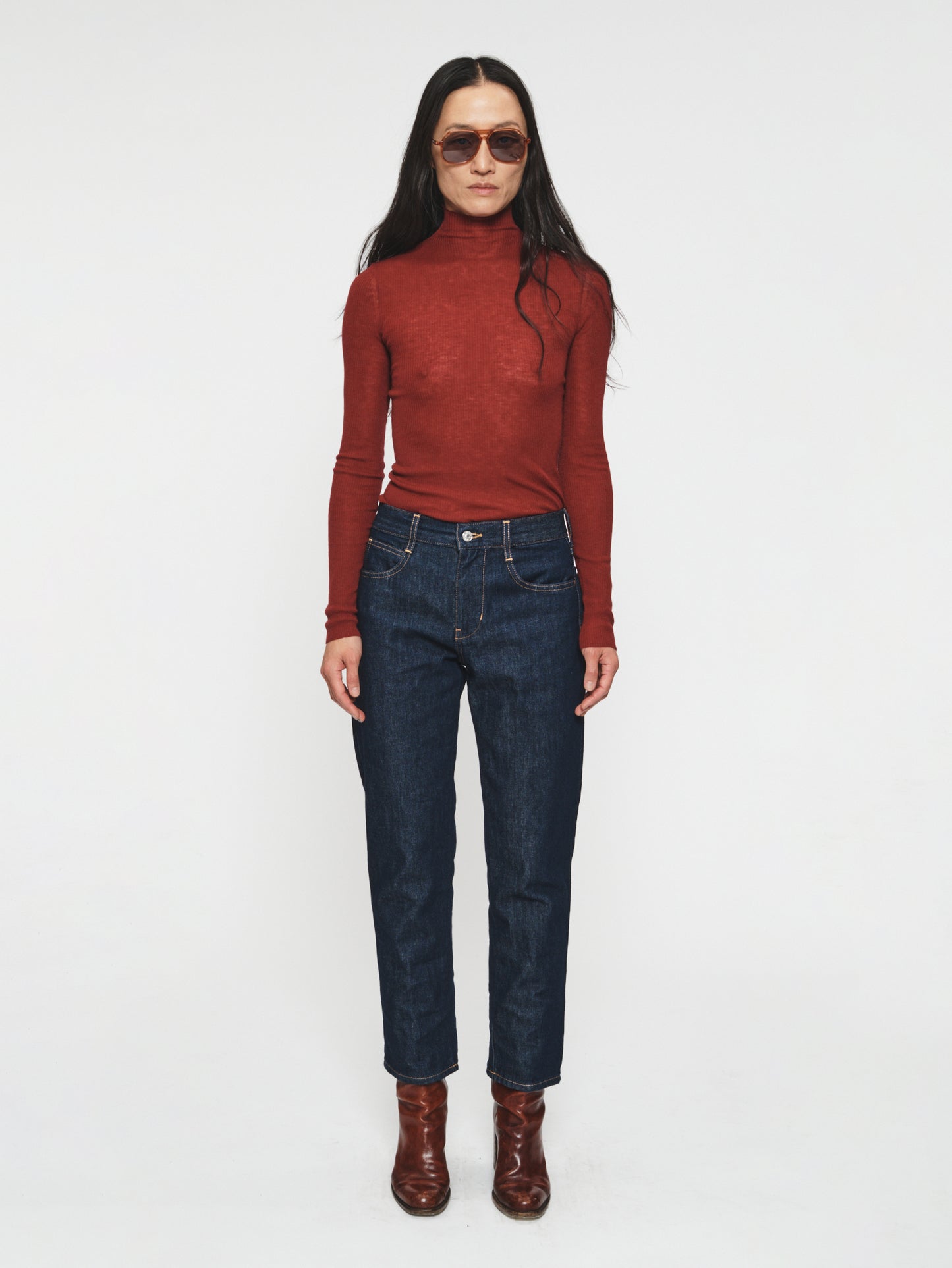 Paris 5-PKT Rinsed Raw Denim