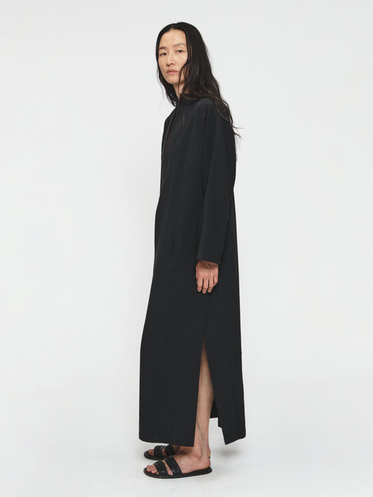 Minimalist Kaftan Black