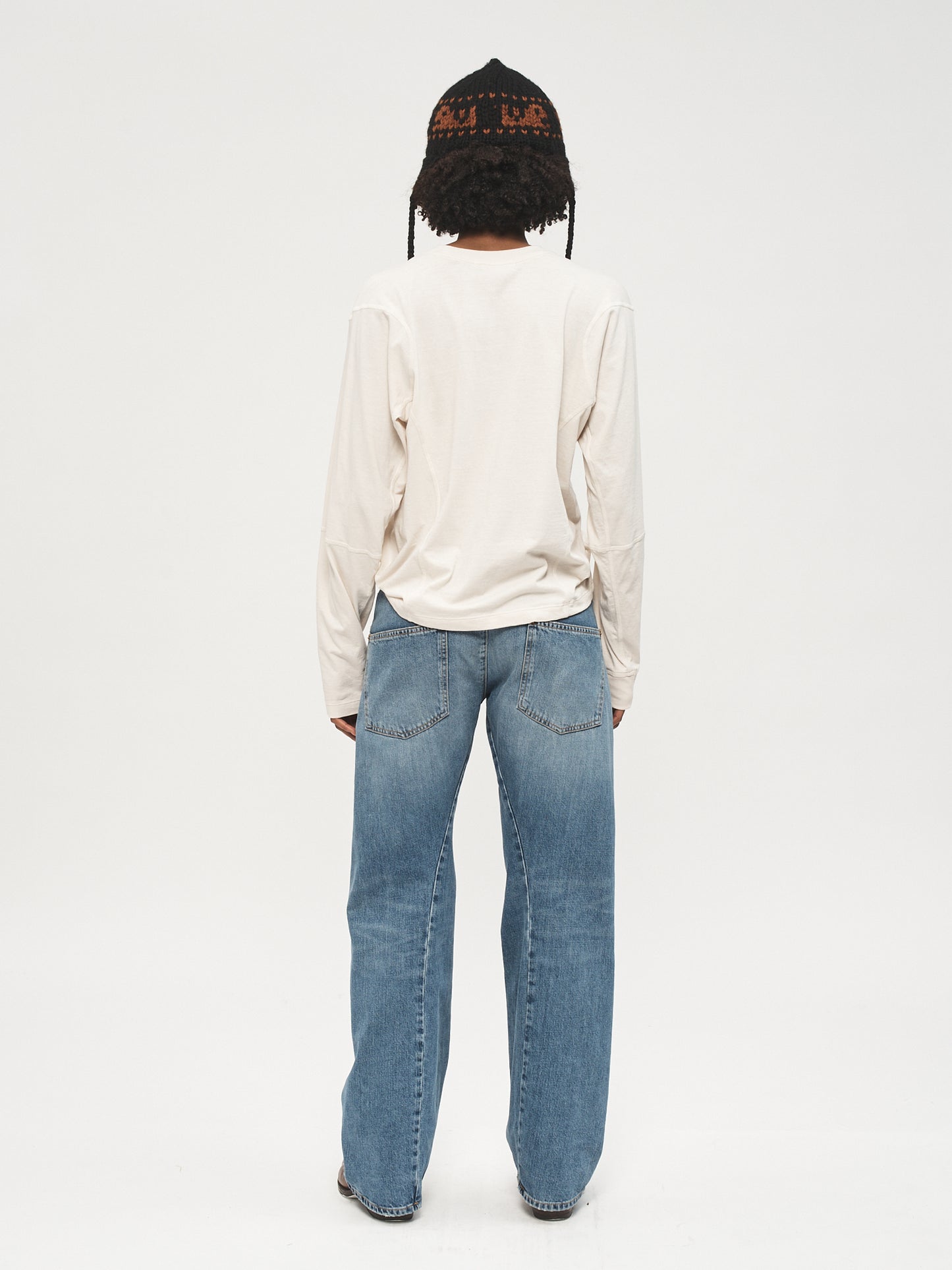 Coverstitch L/S T Oat Milk