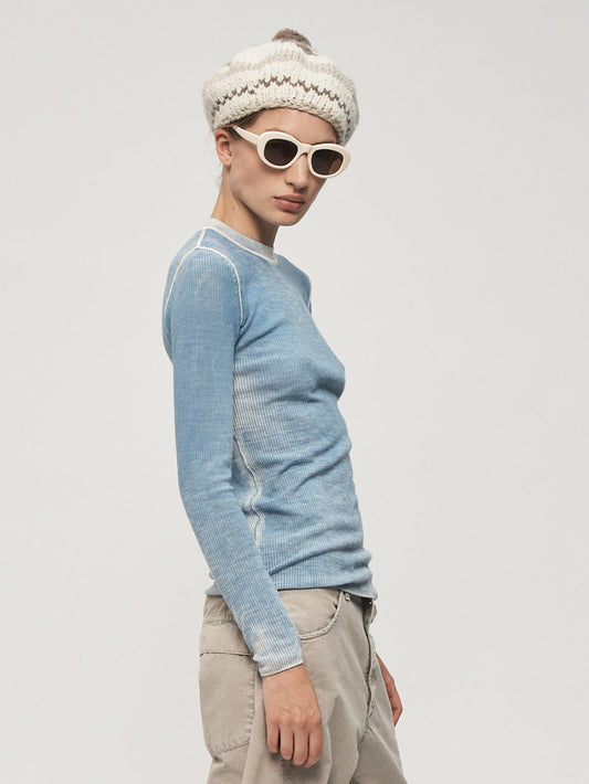 Printed L/S Crew Tahoe