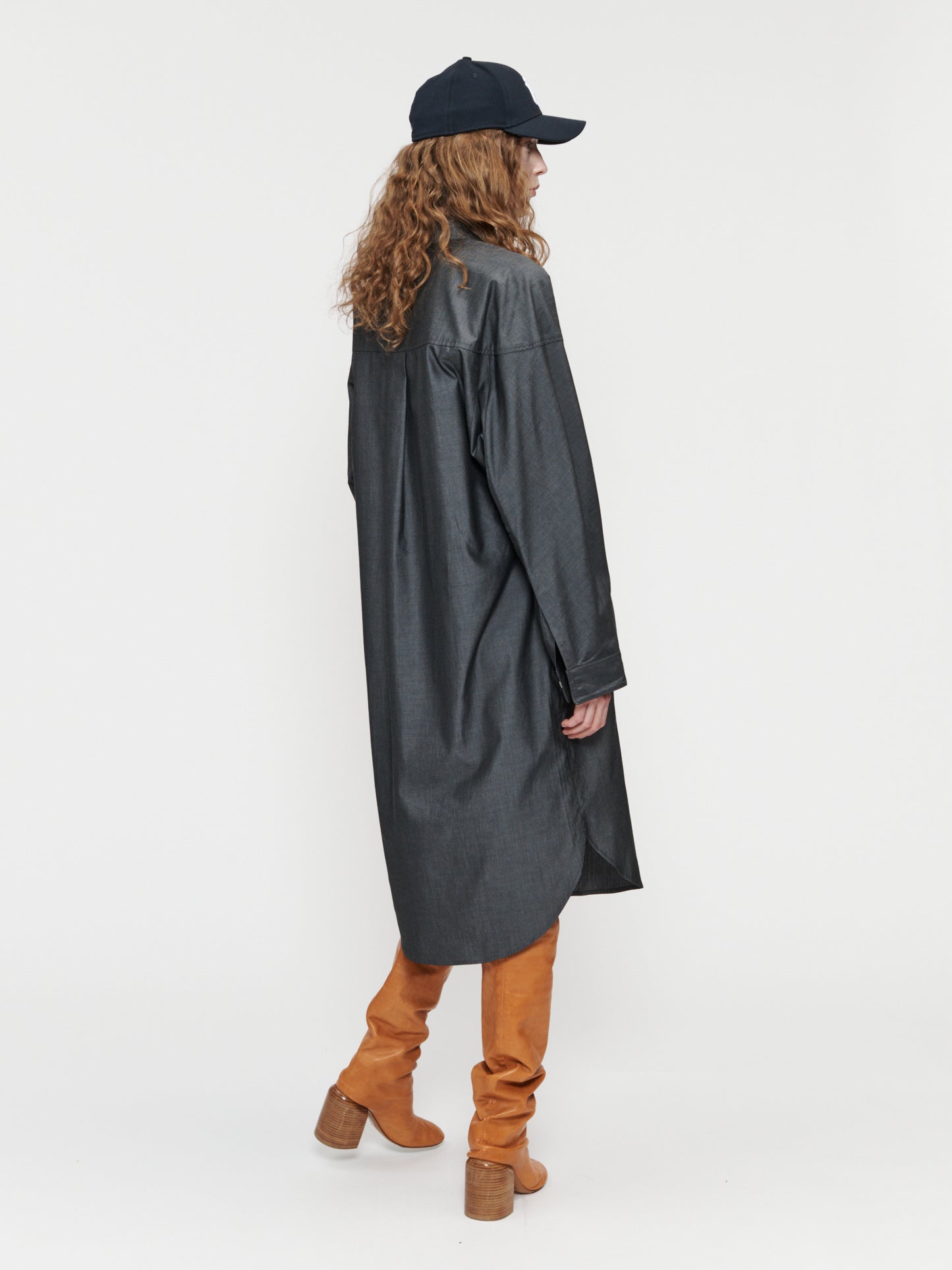 Dolman Shirtdress Mercury