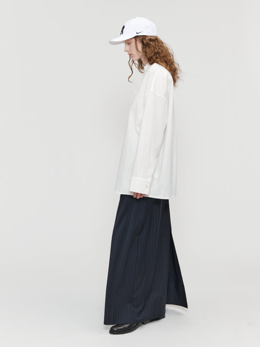 Single Pleat Column Skirt