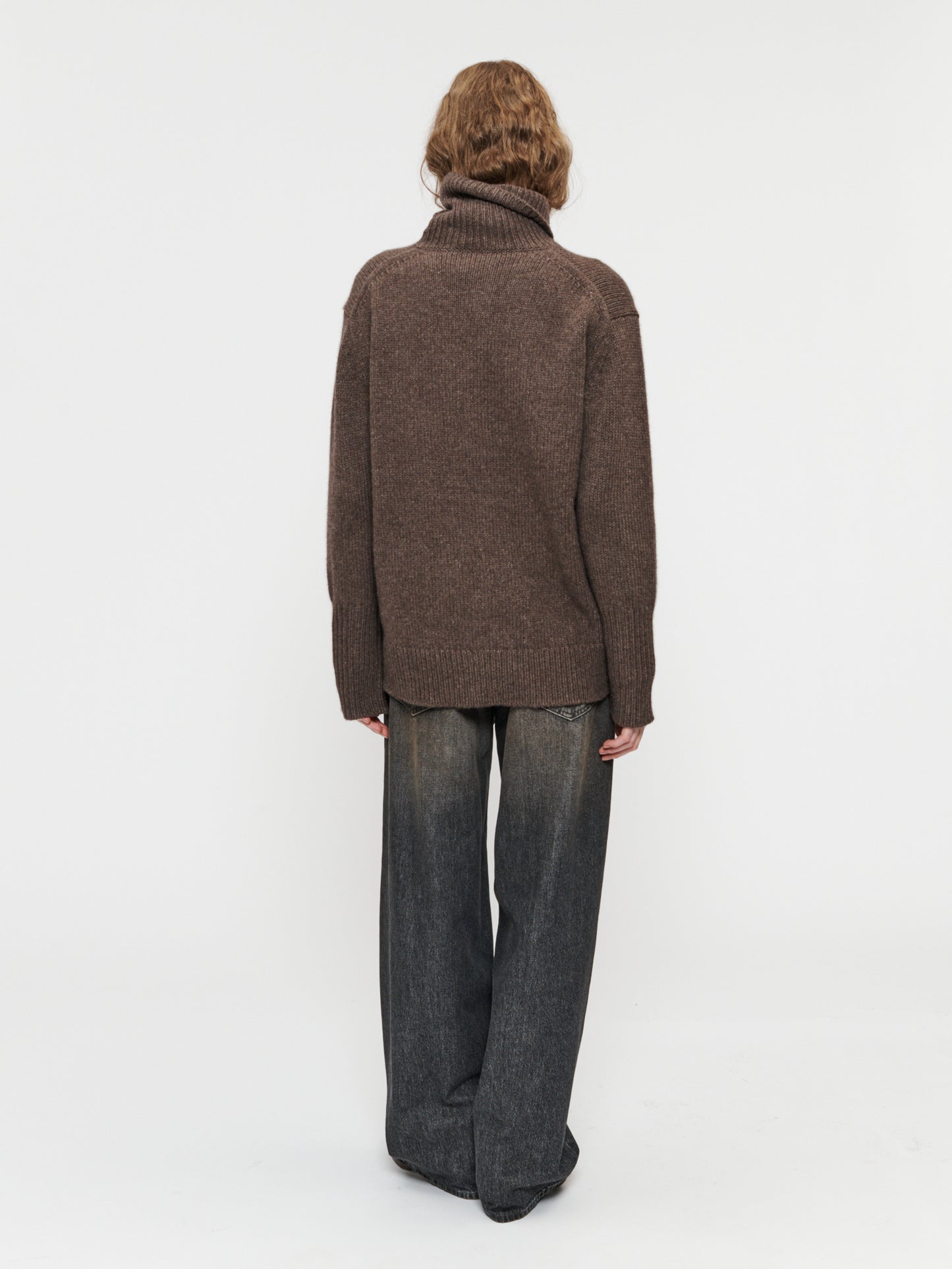 High Neck Long Sleeve Mink