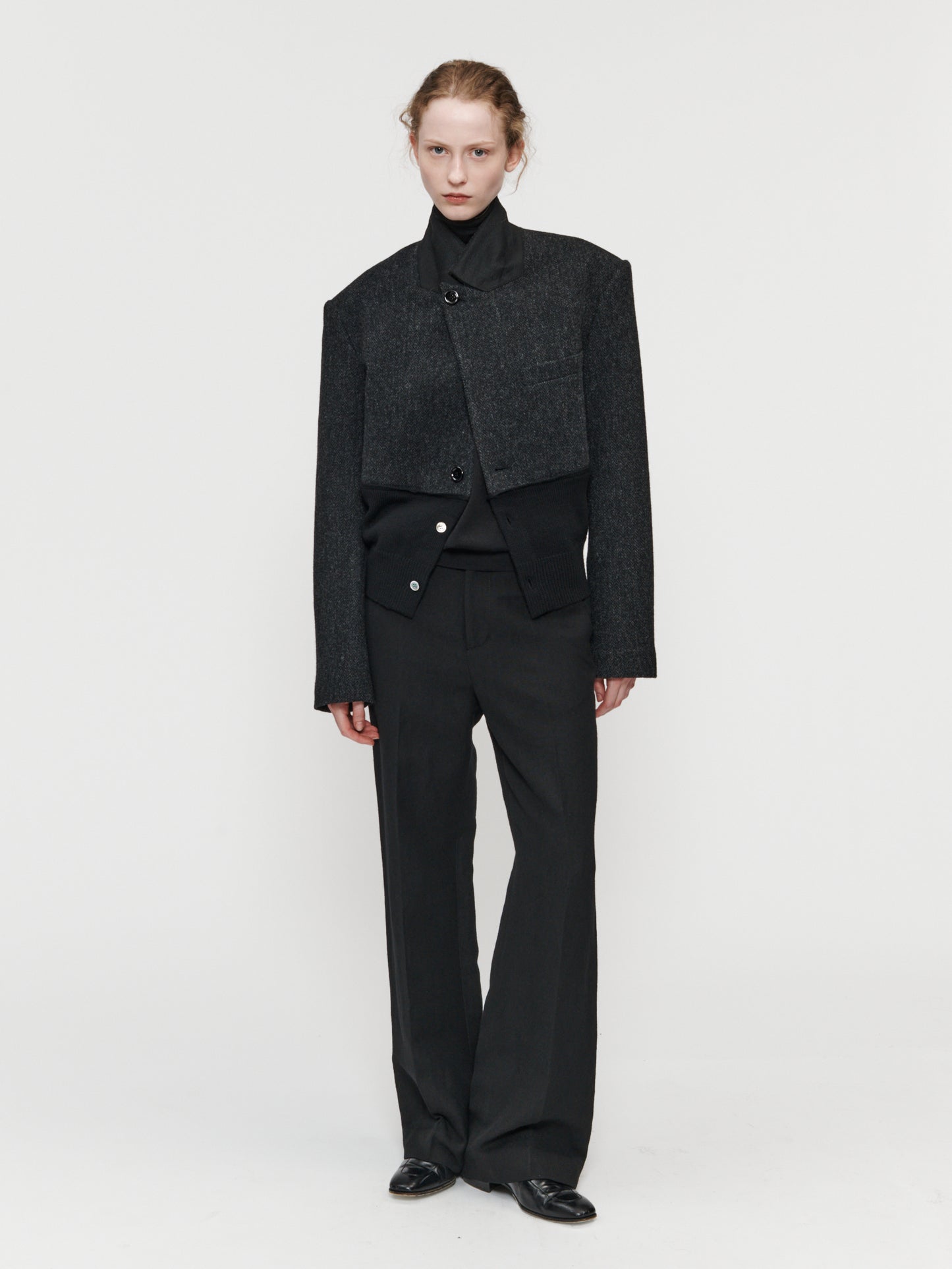 Rib Blazer Jacket