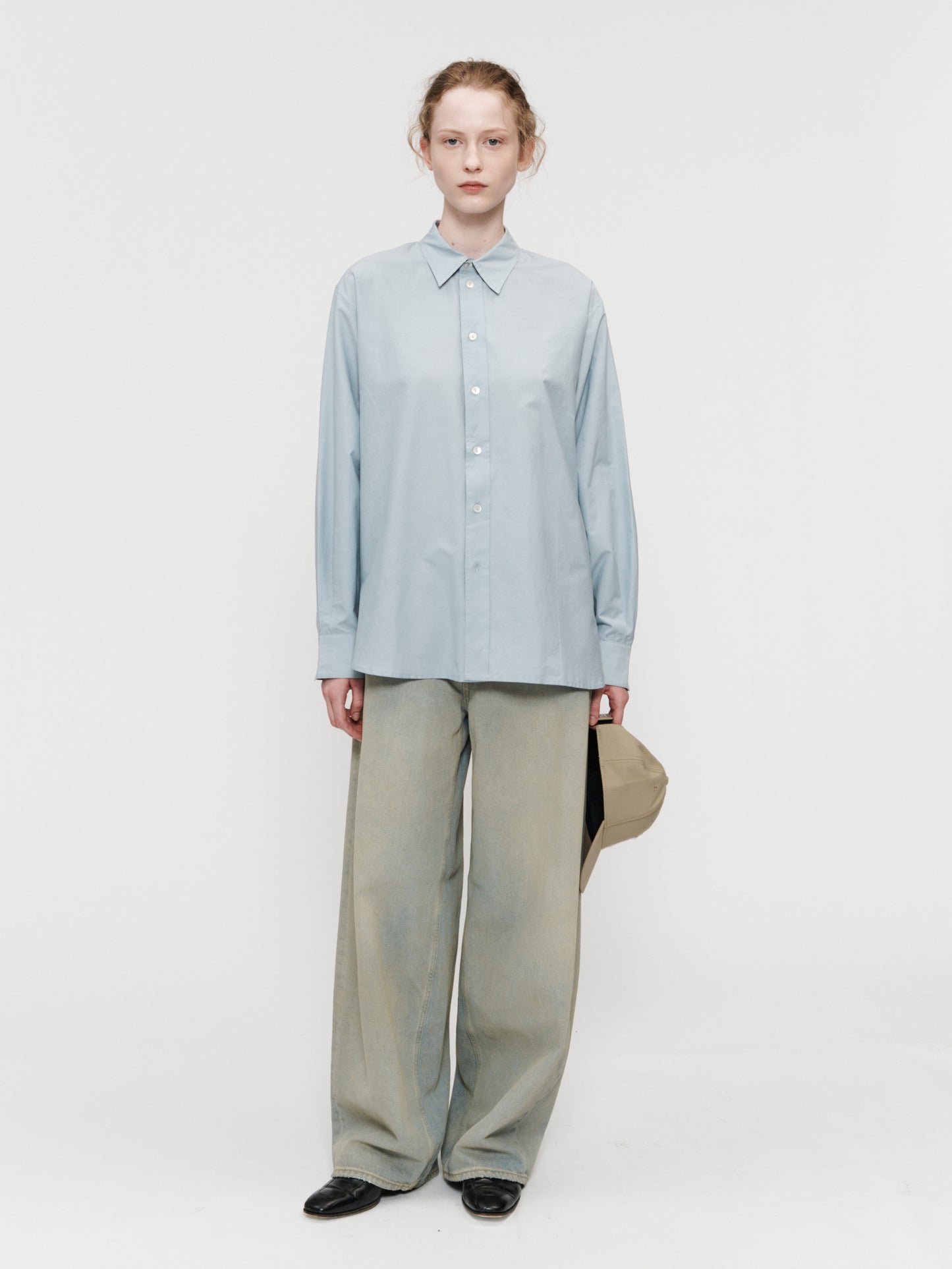 Frank Shirt Dust Blue