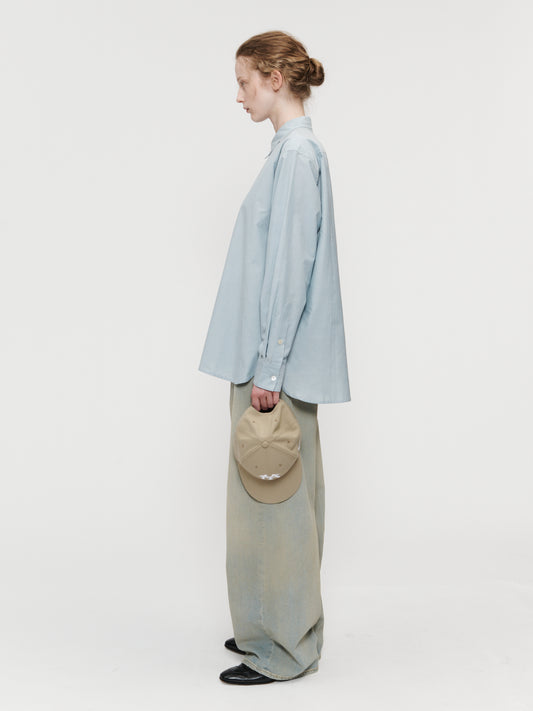 Frank Shirt Dust Blue