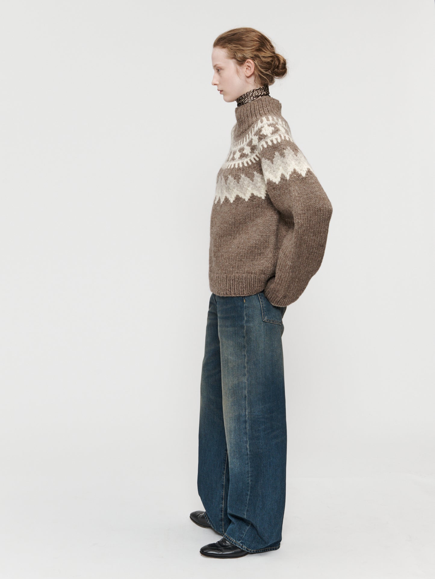 Sedona Hand Knit Fairisle Sweater