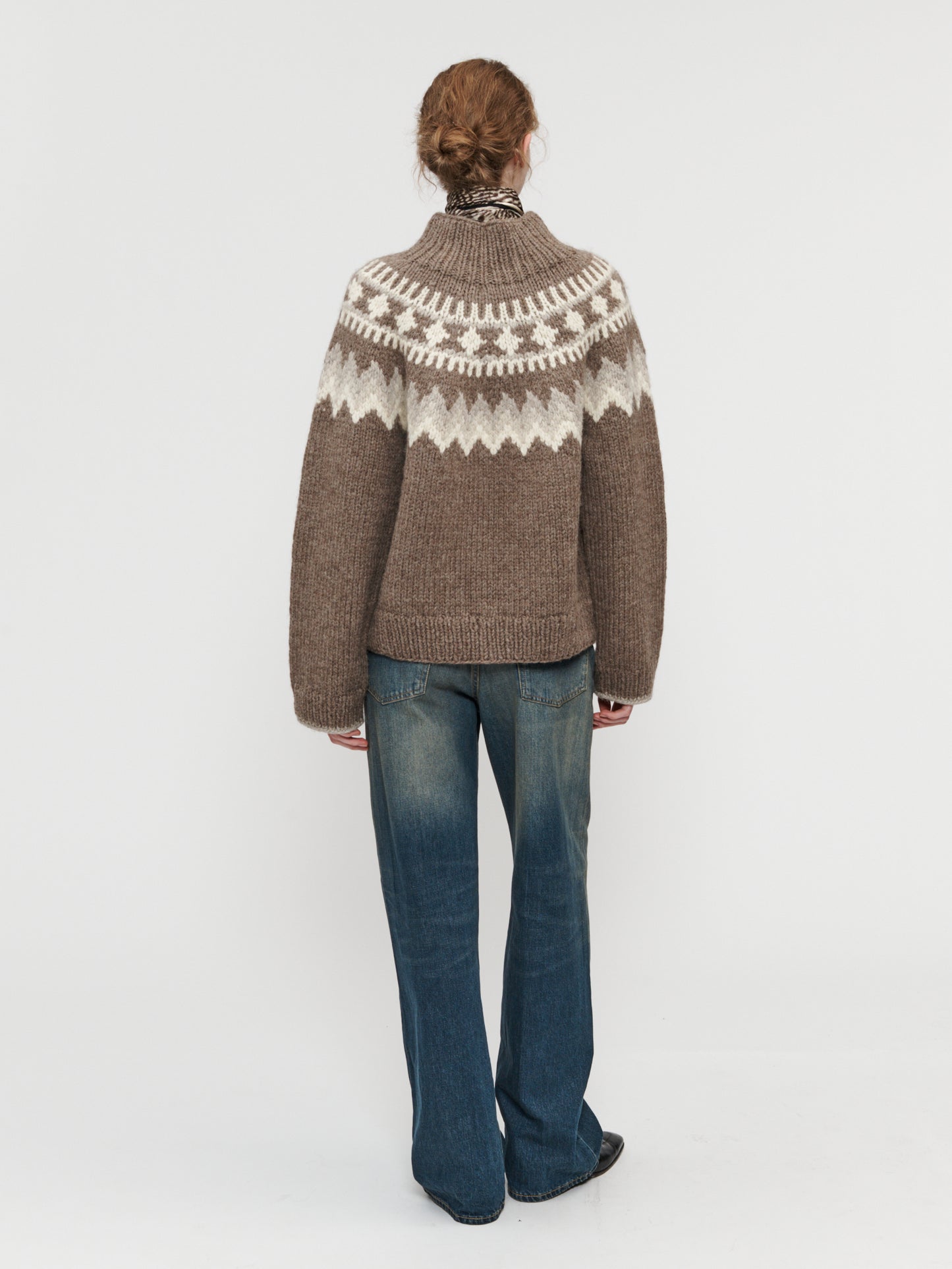 Sedona Hand Knit Fairisle Sweater