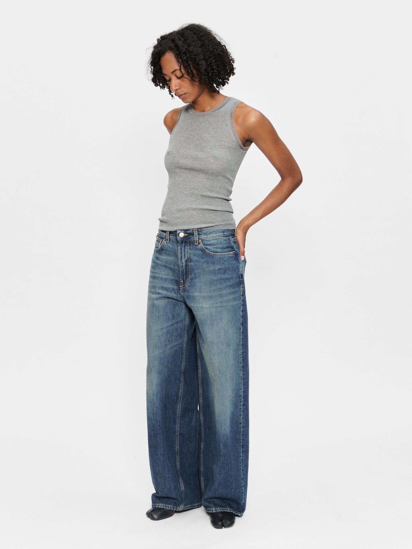 Roomy Jean Washed Indigo
