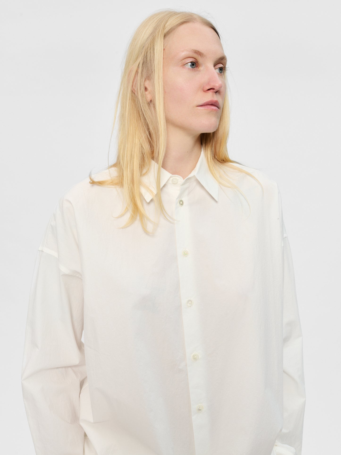 Clean Uniform Shirt in White