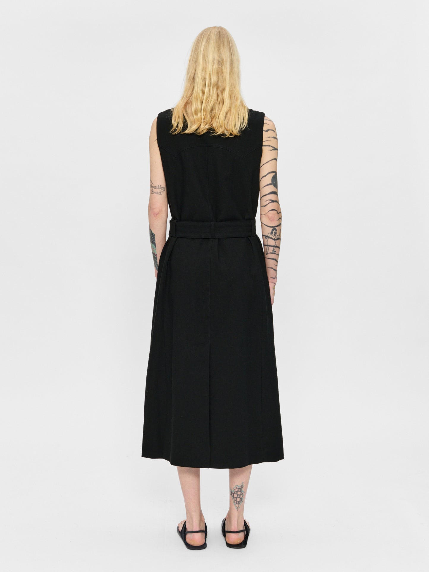 DB Belted Dress Black