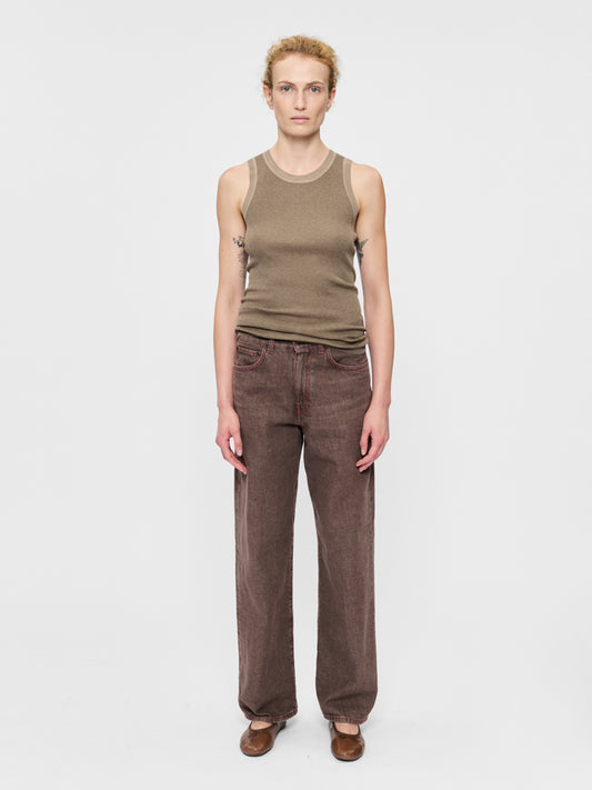 Wide Jean Sanded Soil