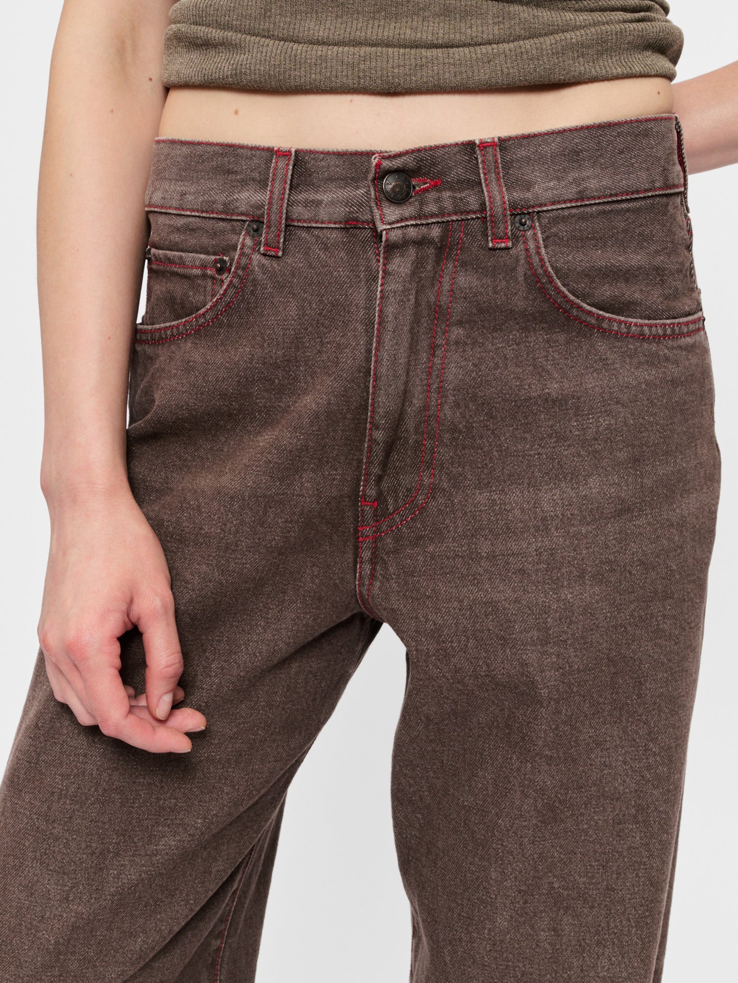 Wide Jean Sanded Soil