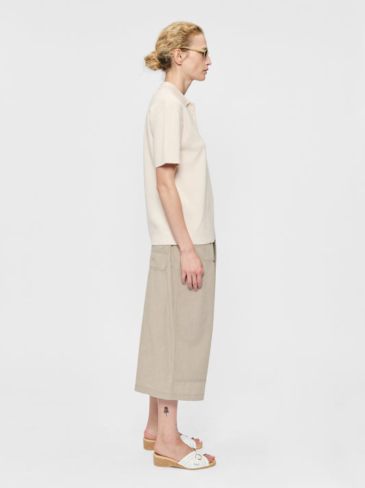 Doubleknit Polo Bisque
