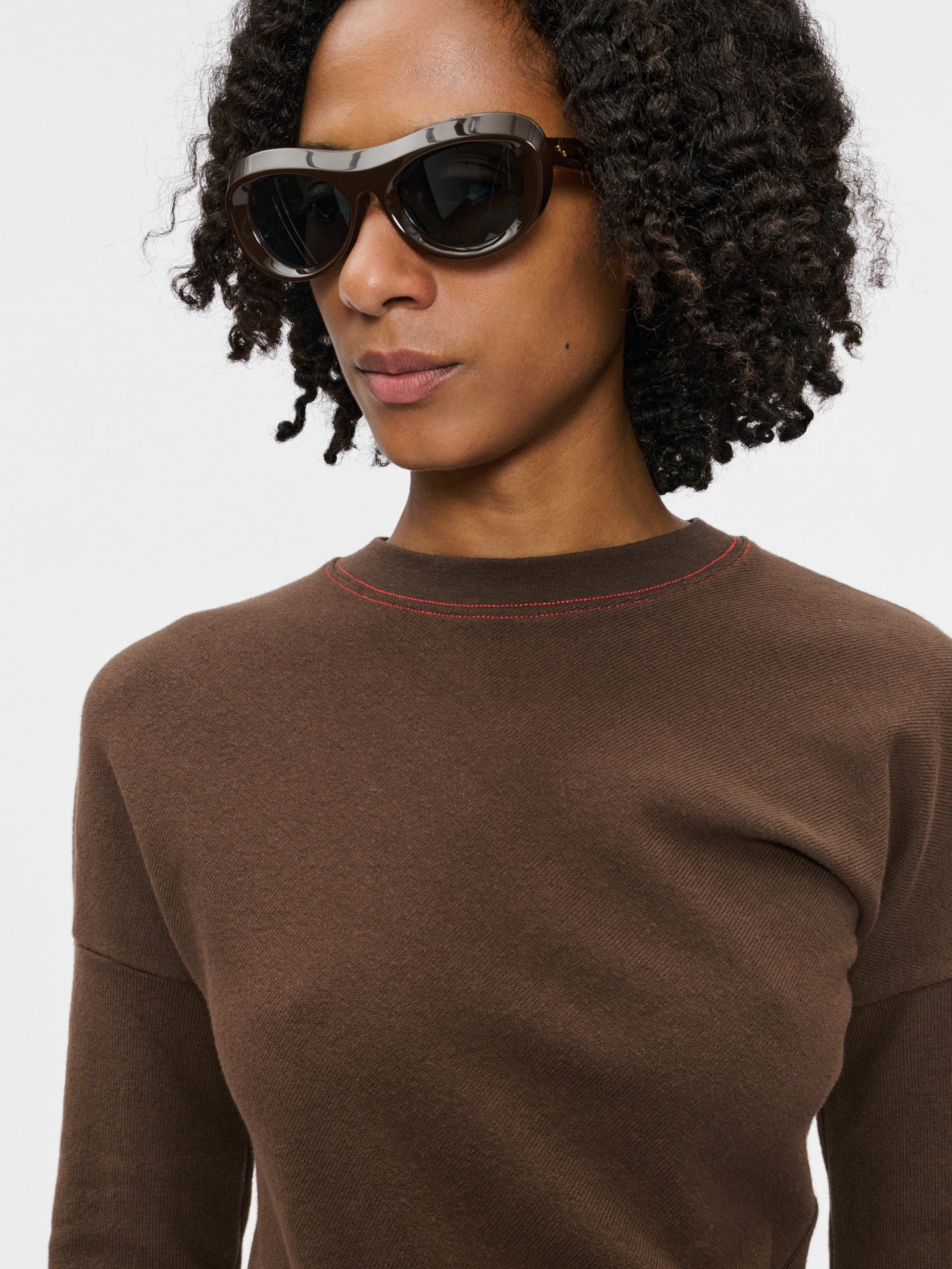 Twisted Seam Dress Soil