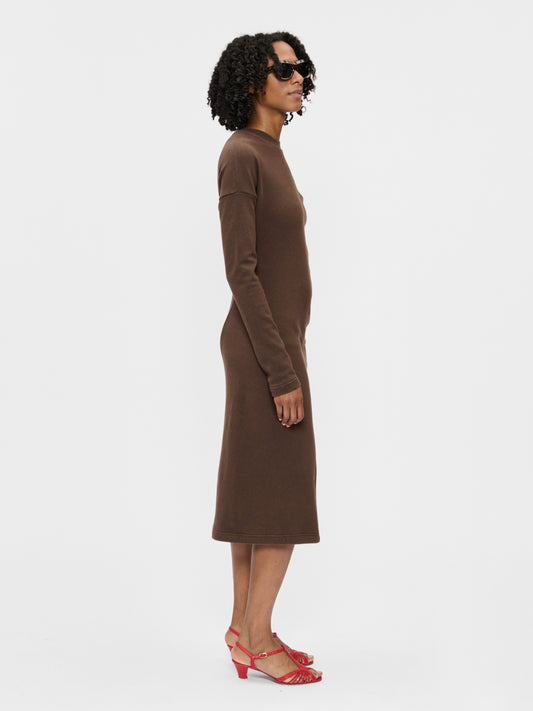 Twisted Seam Dress Soil