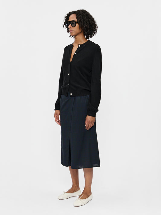 Crew Cardigan Black