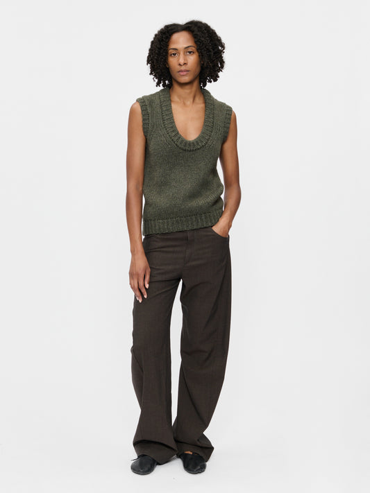 Shaker Vest Loden