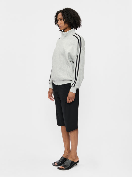 Fleecy Track Zip Up Iron