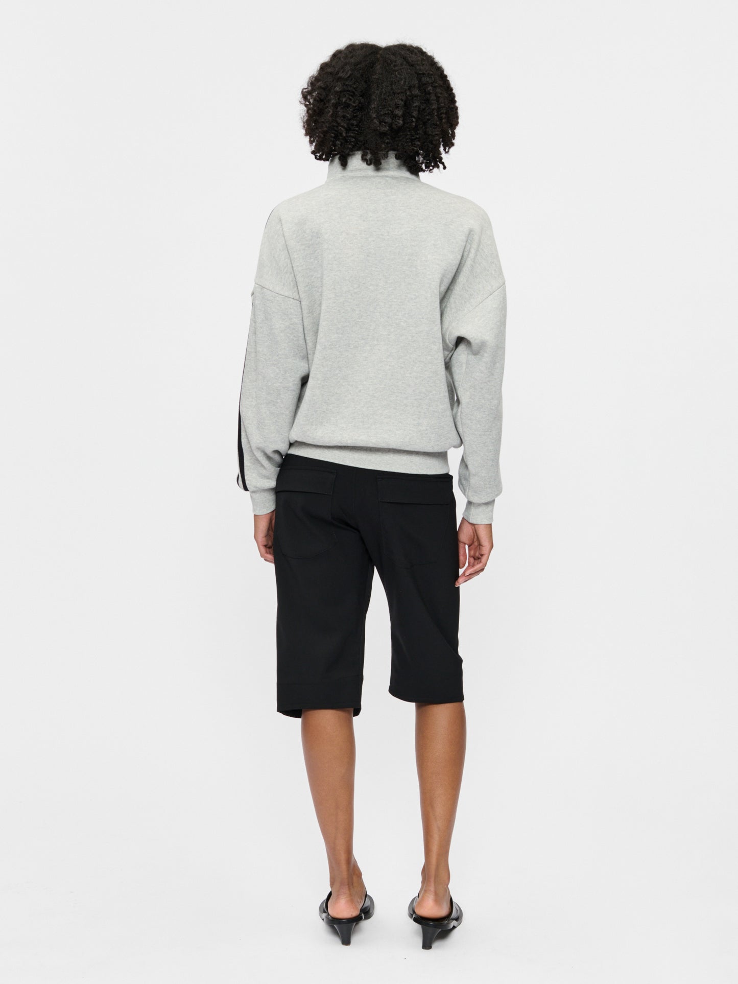 Fleecy Track Zip Up Iron