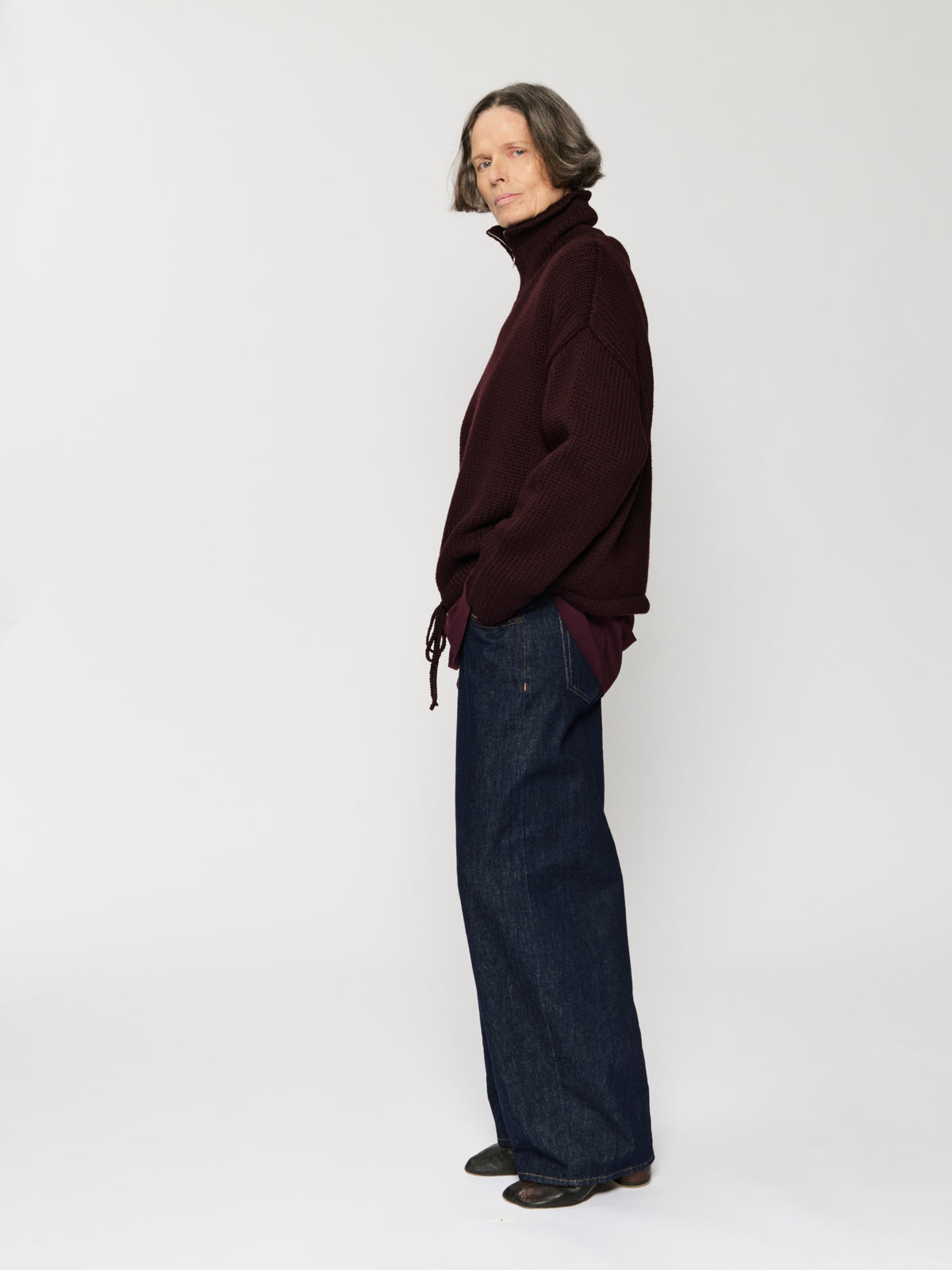 Borden Sweater Boysenberry