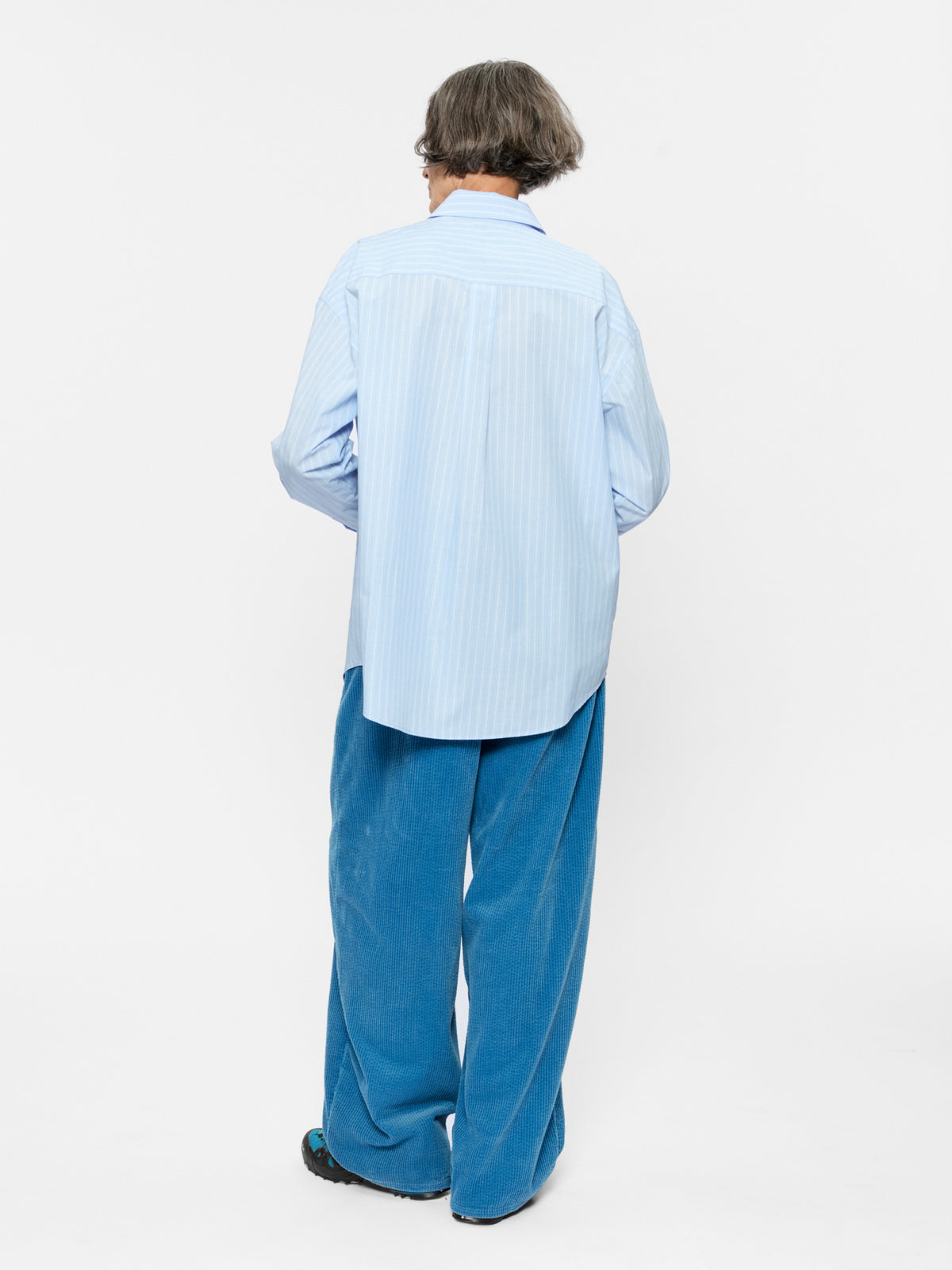 Uniform Shirt Blue Stripe