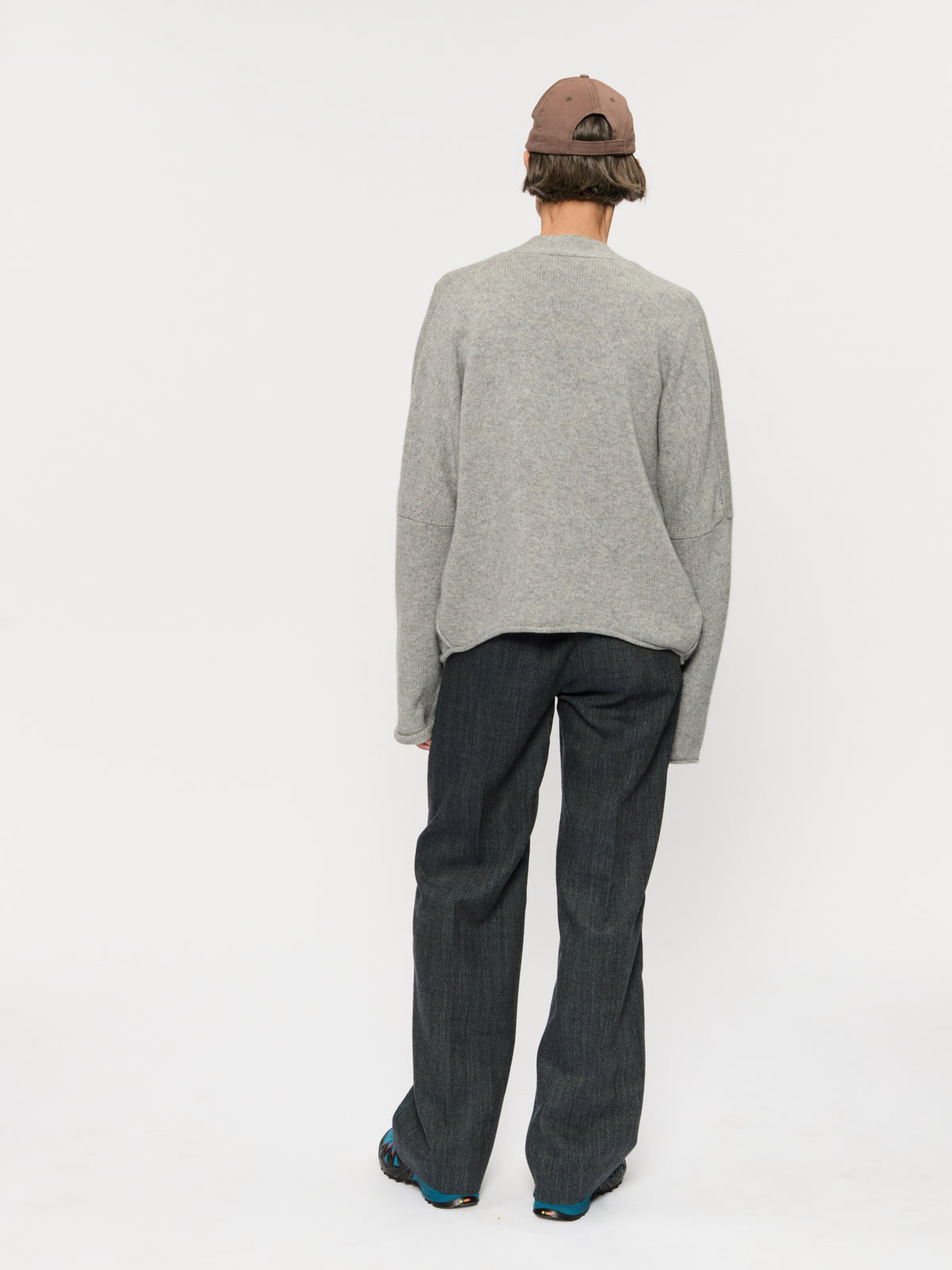 Maude Cardigan Heather Grey