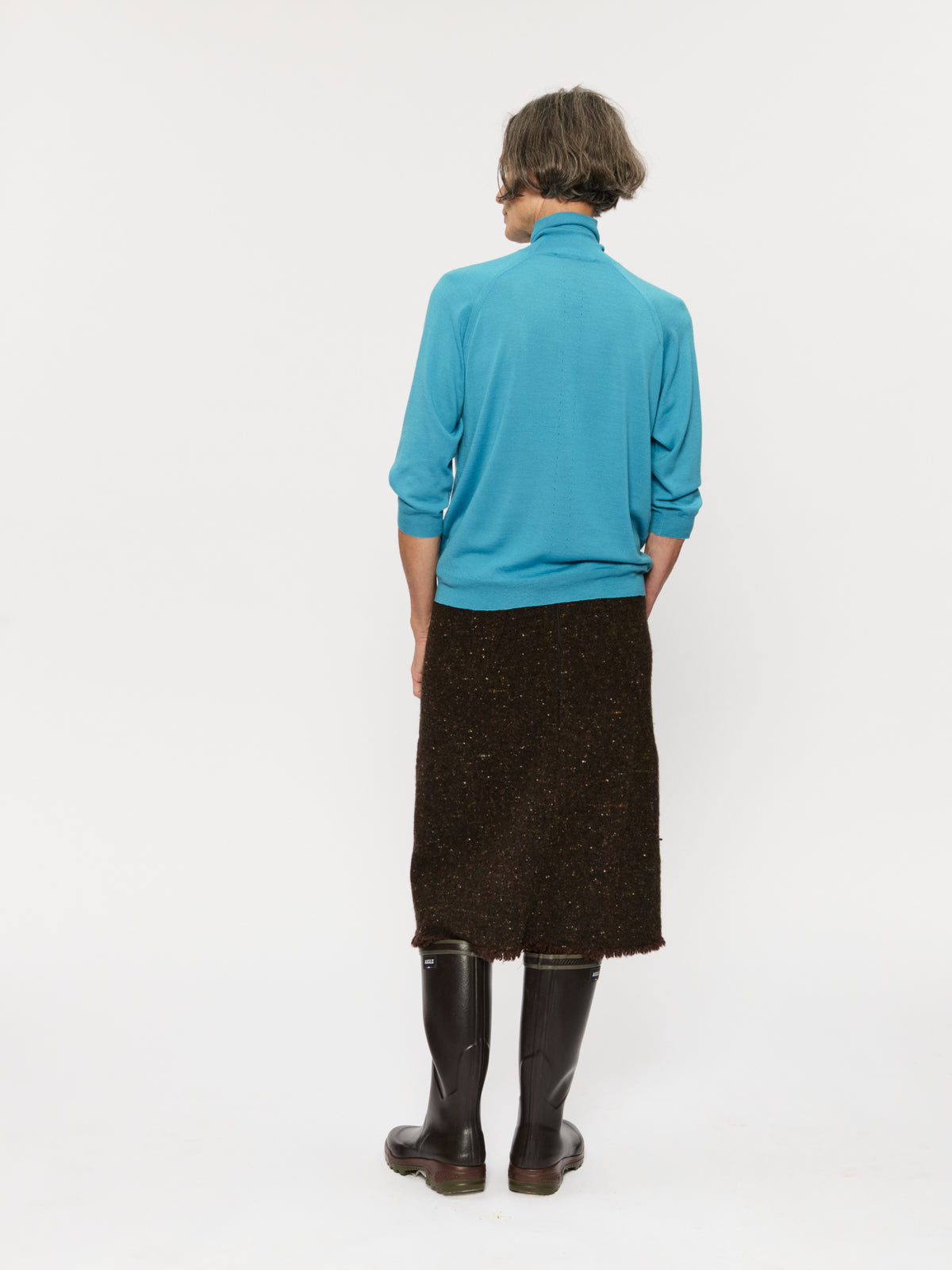 Rawedge Skirt Ebony