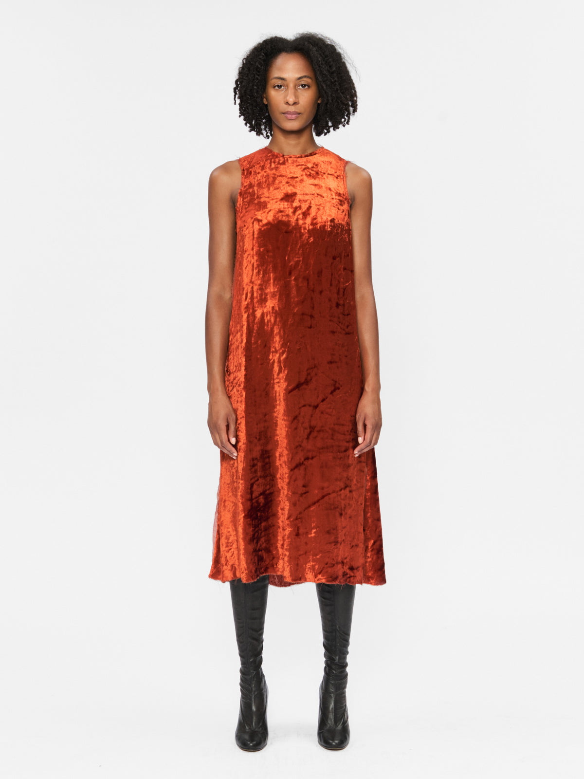 Selvedge Shift Dress Amaro