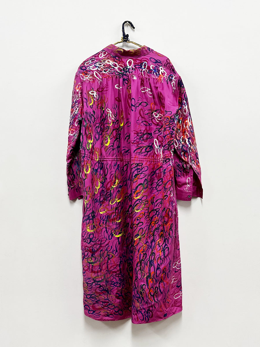 Maureen Clay Magenta Dress