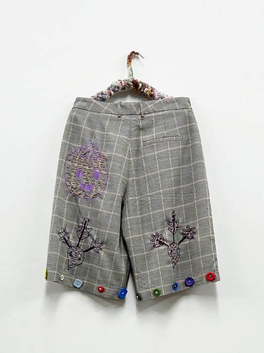 Christine Szeto Plaid Shorts