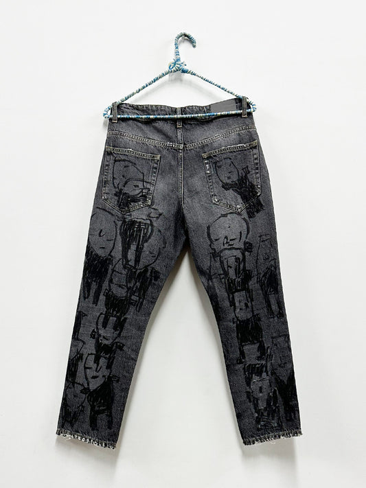 Donald Mitchell Black Jeans