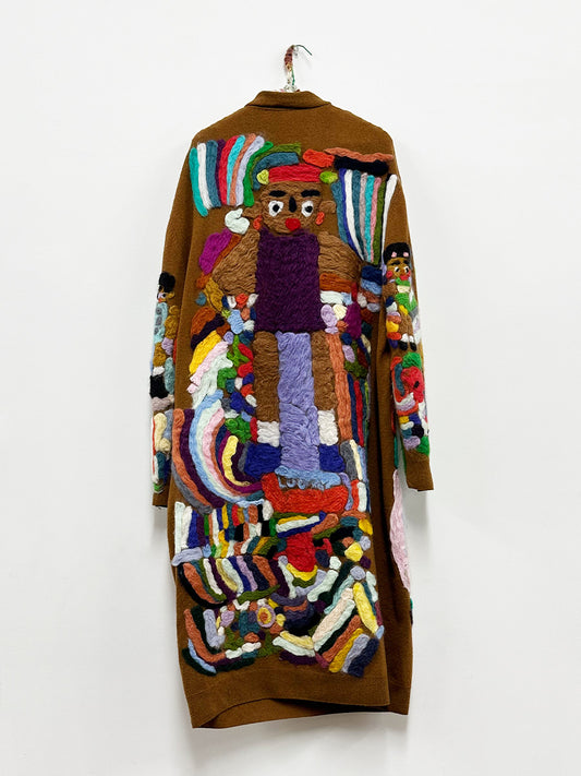 Lulu Sotelo Cashmere Felted Dress